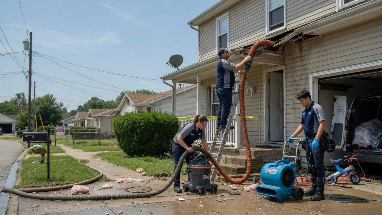 Water Damage Restoration in Rush Center, KS near me